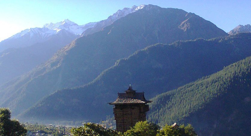 Kamru temple view, Sangla Valley, Kinnaur, Himachal Pradesh