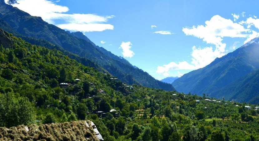 Kamru Valley view, Sangla Valley, Kinnaur, Himachal Pradesh