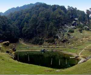Serolsar lake and temple,Kullu, Himachal Pradesh