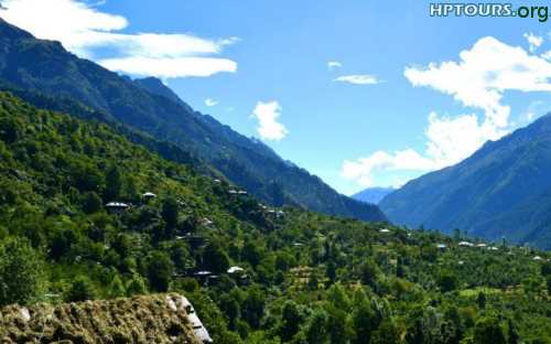 Kamru Valley view, Sangla Valley, Kinnaur, Himachal Pradesh